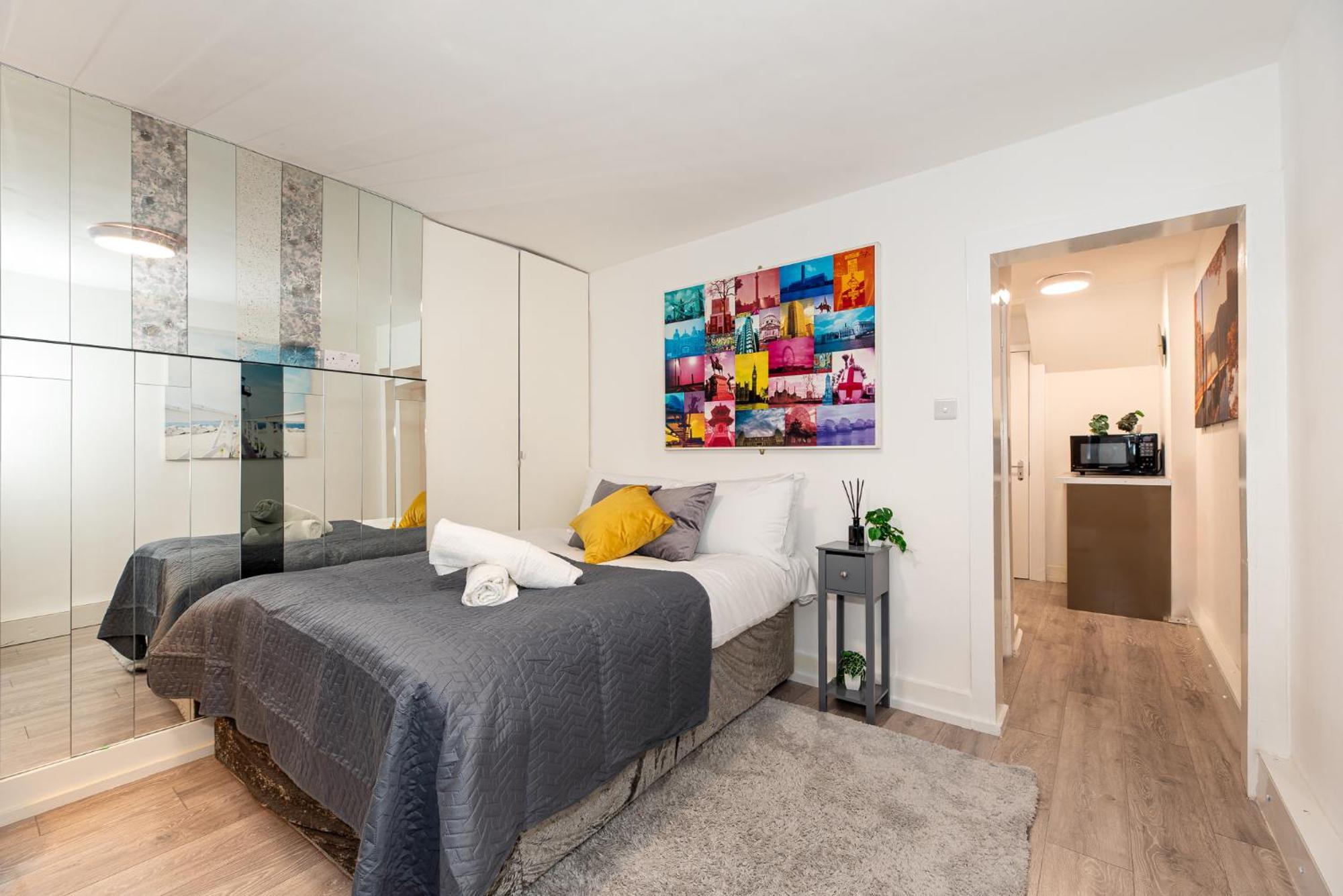 Chic Studio Apartment, Bus 18 To Euston In 30 Min. Londres Exterior foto